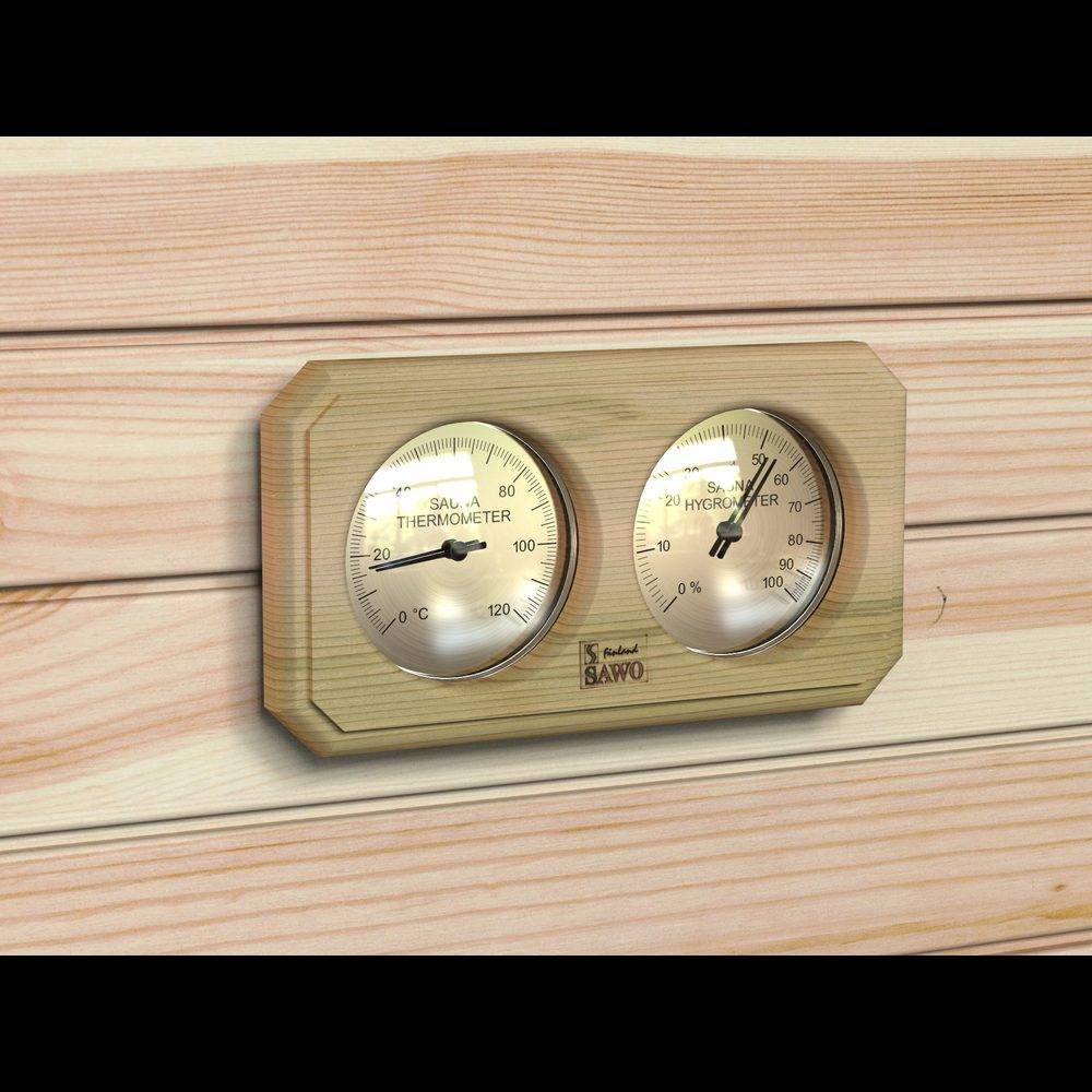 Bastu Thermo-Hygrometer SAWO