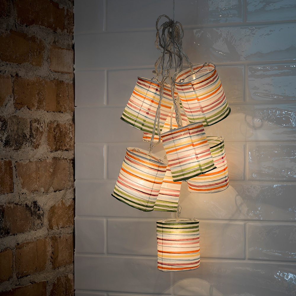 Ljusslinga Gnosjö Konstsmide Lanternor 8