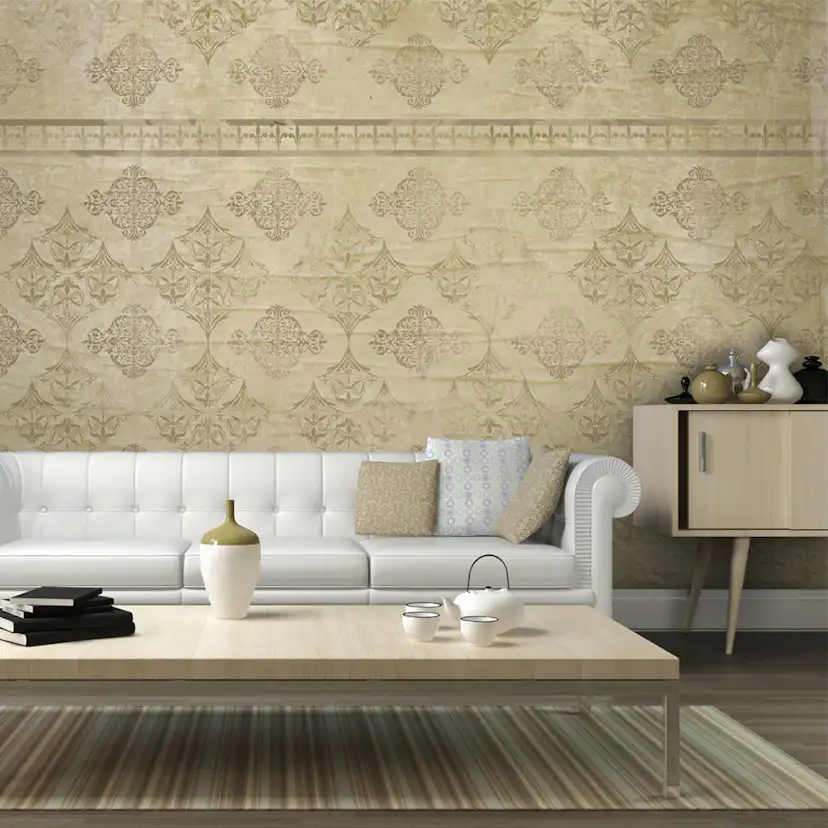 Fototapet Arkiio Bleka barock tapet 450x270 cm