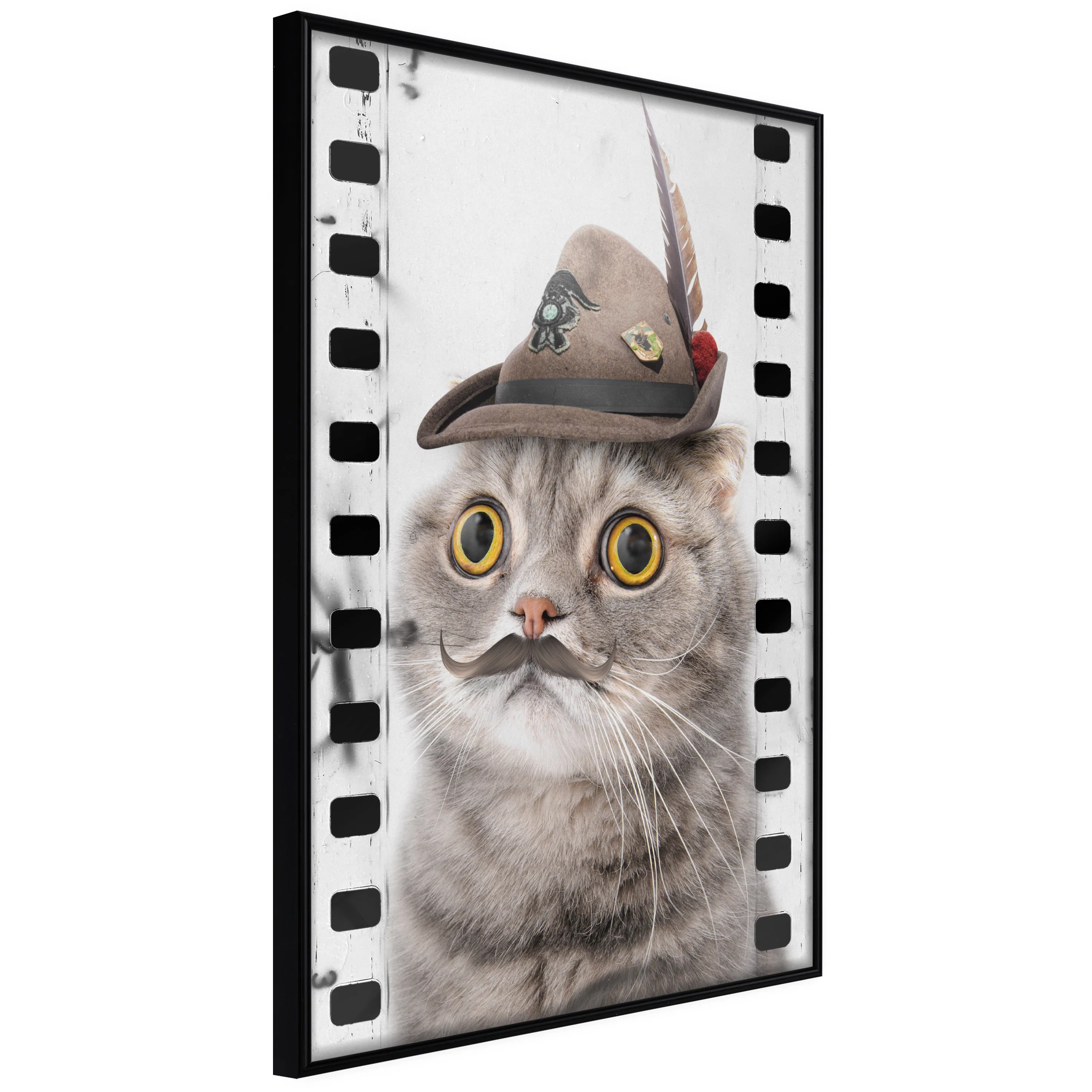 Poster Artgeist Affisch Cat In Hat
