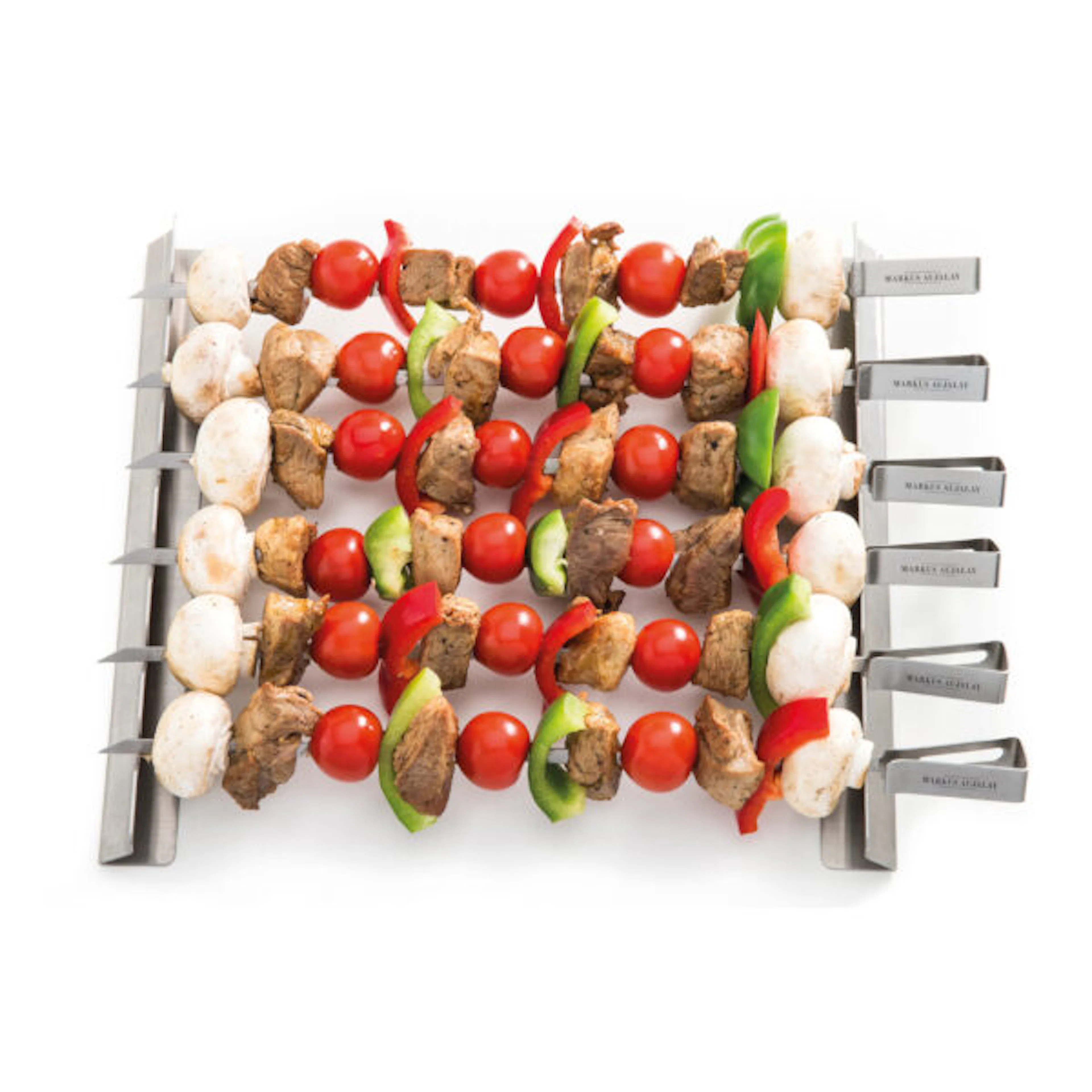 Grillspett Markus Aujalay 8-delar 16x37 cm Silver