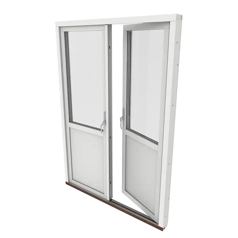 Parfönsterdörr Outline 3-Glas Aluminium