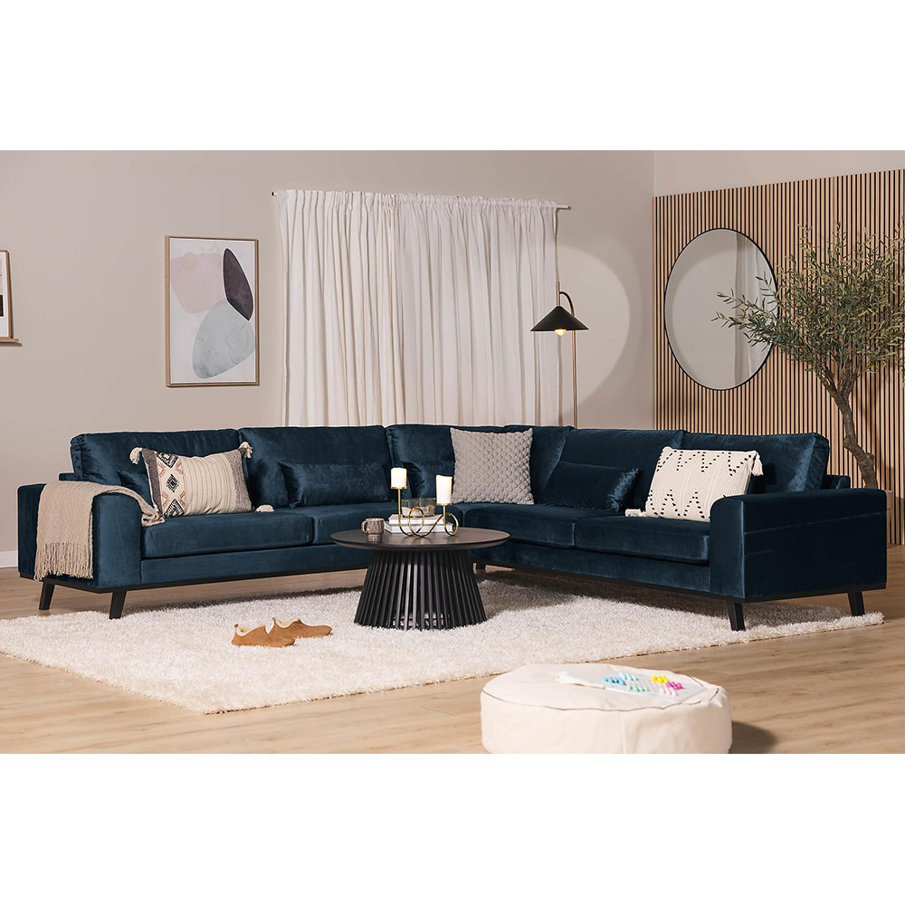 Hörnsoffa Scandinavian Choice Copenhagen Sammet