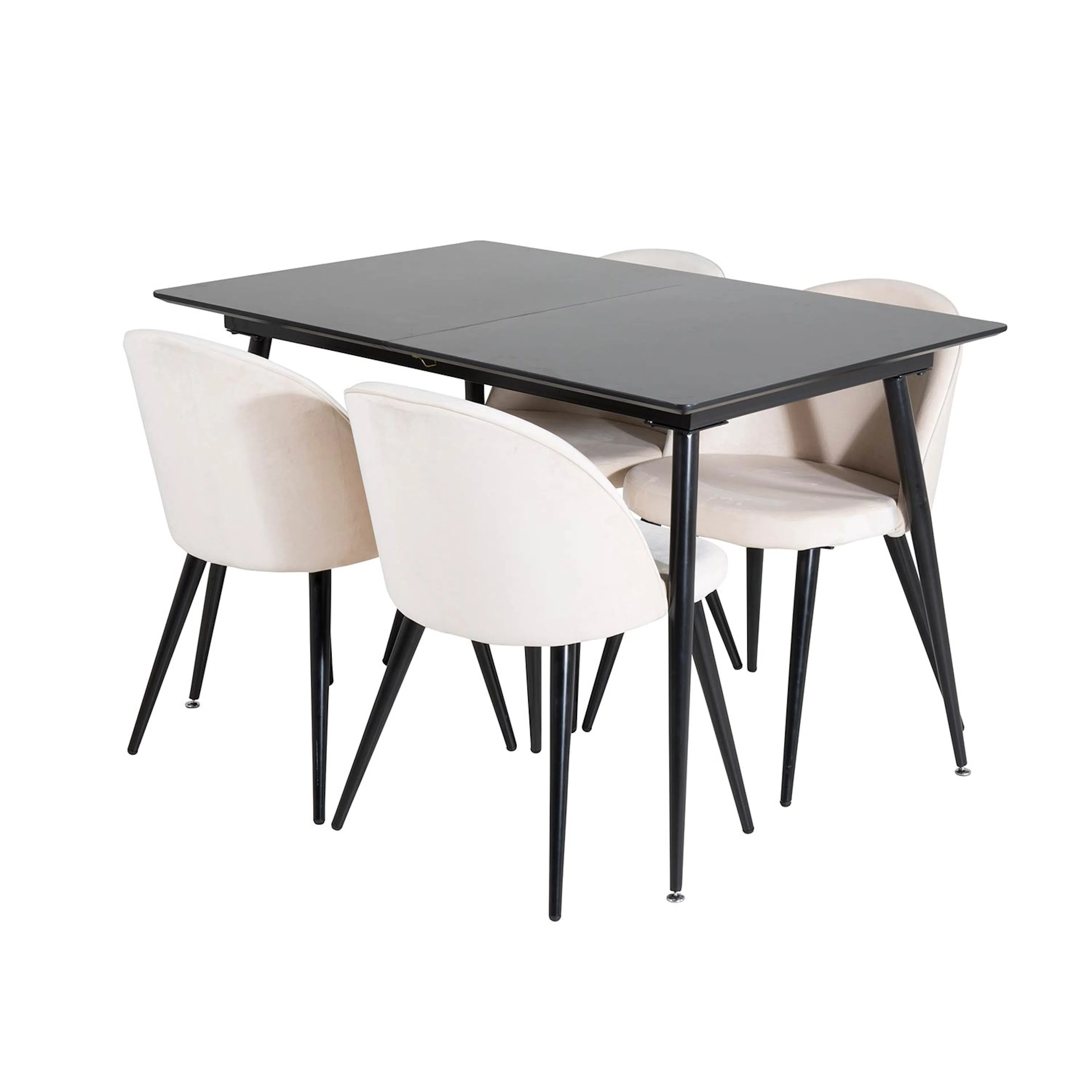 Svart/Beige