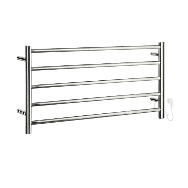 DRY Handduksvärmare, Horisontal design Polerat RF stål FK702, BxH: 1000x480 mm, 90W