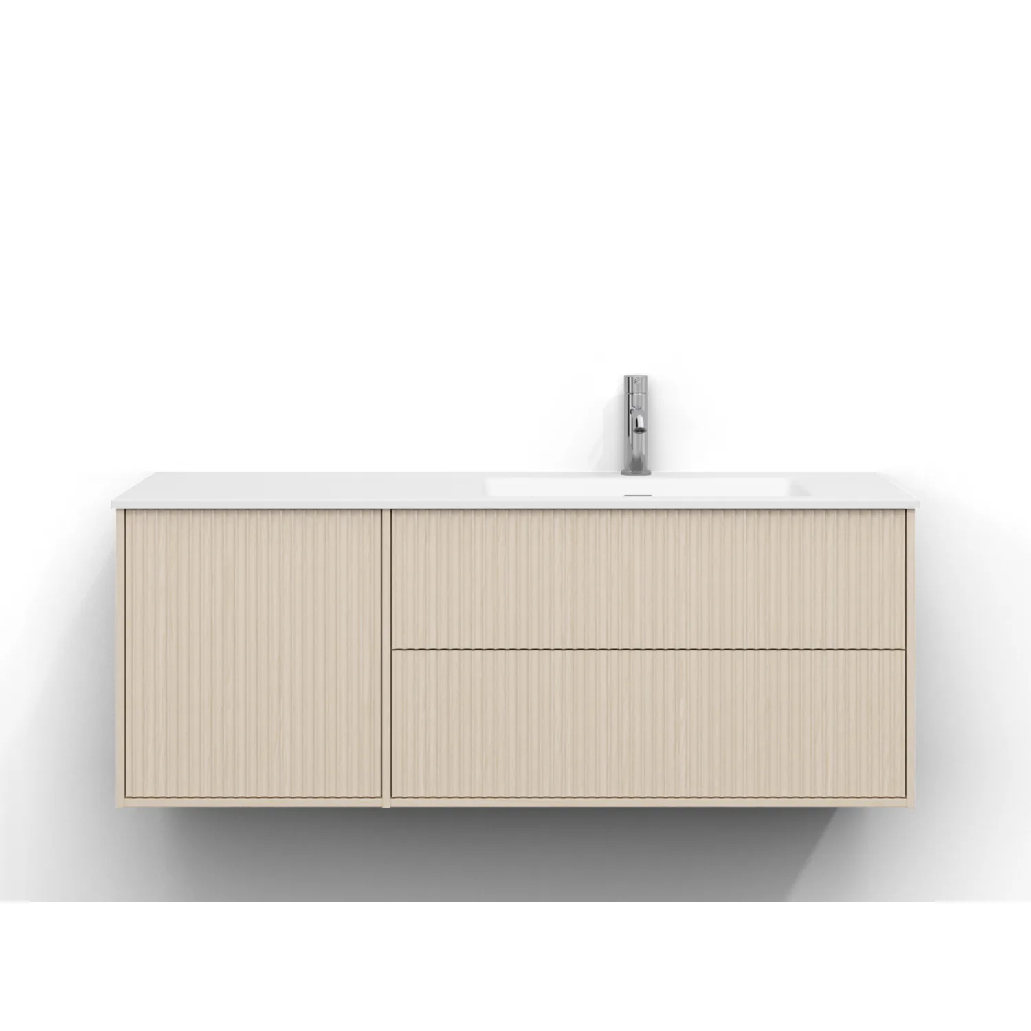 Tvättställsskåp Svedbergs Epos 120x45 med 2+1 Lådor