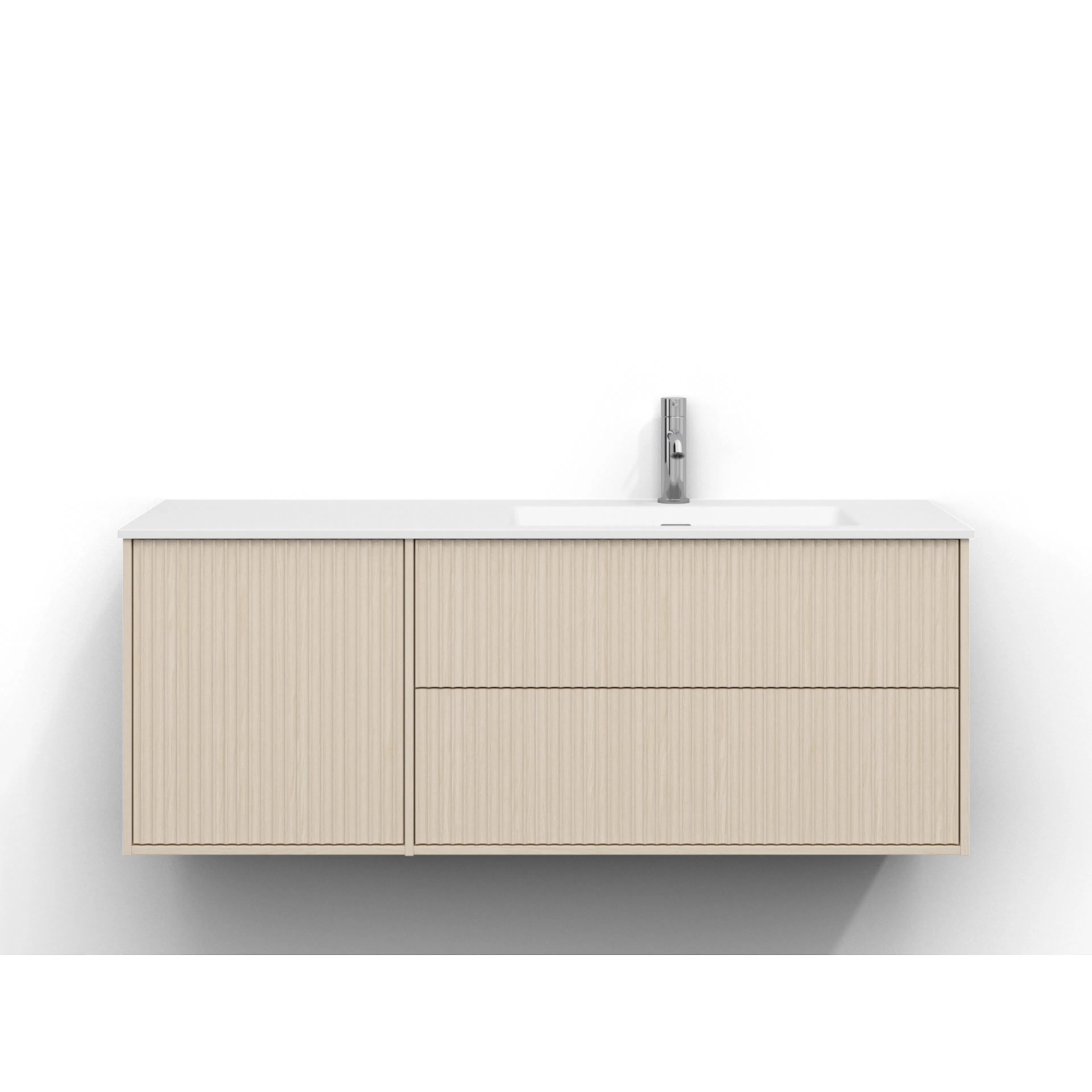 Tvättställsskåp Svedbergs Epos 120x45 med 2+1 Lådor