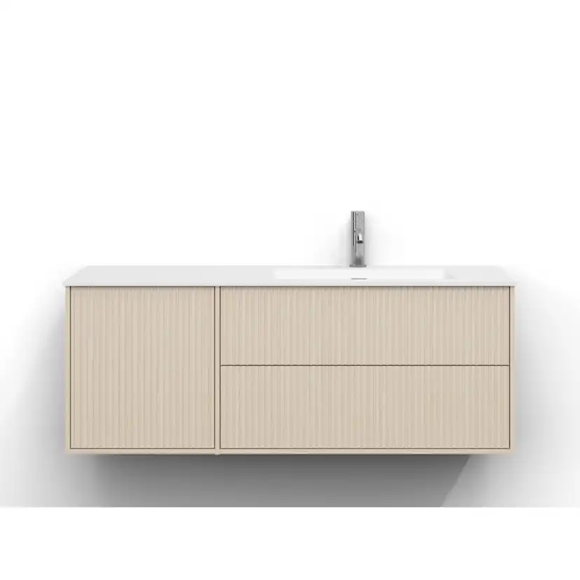 Tvättställsskåp Svedbergs Epos 120x45 med 2+1 Lådor
