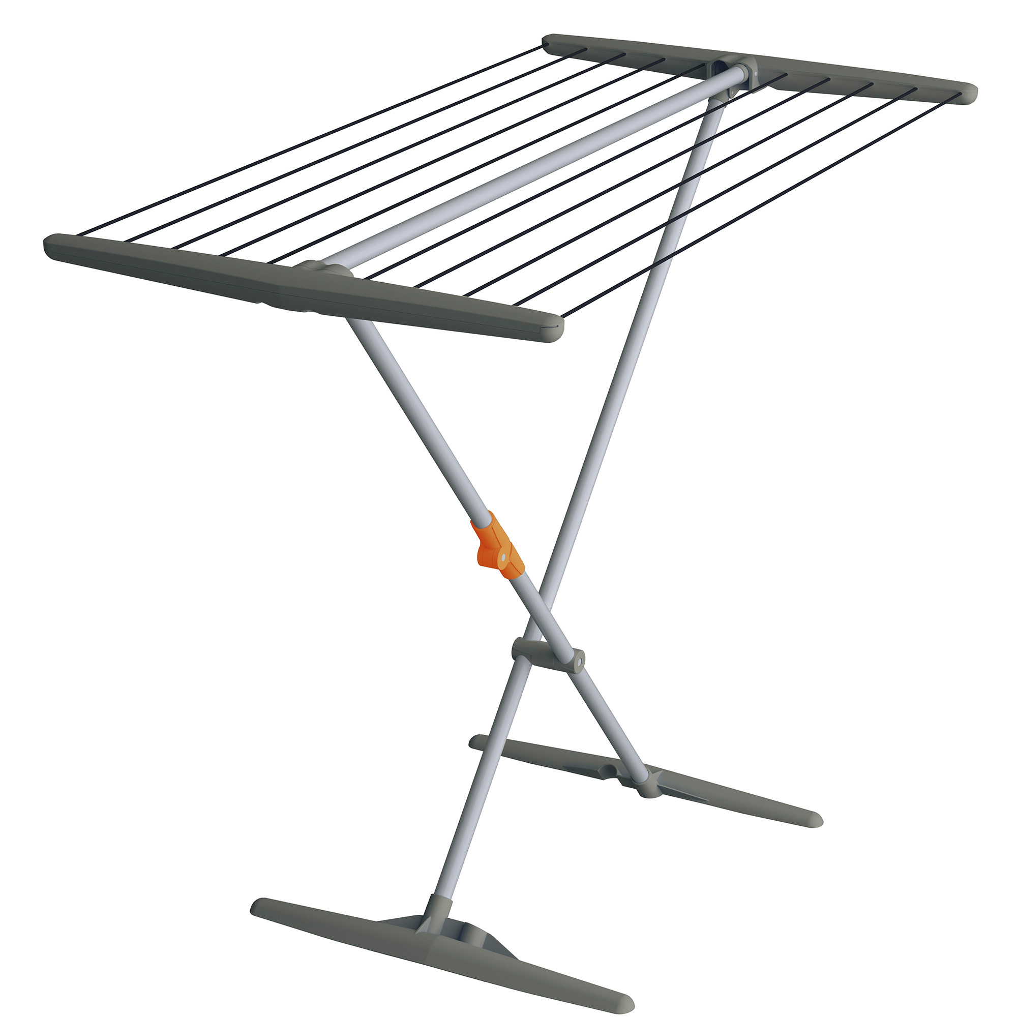 Torkställning Juwel Dry Basic Aluminium Grå 11m