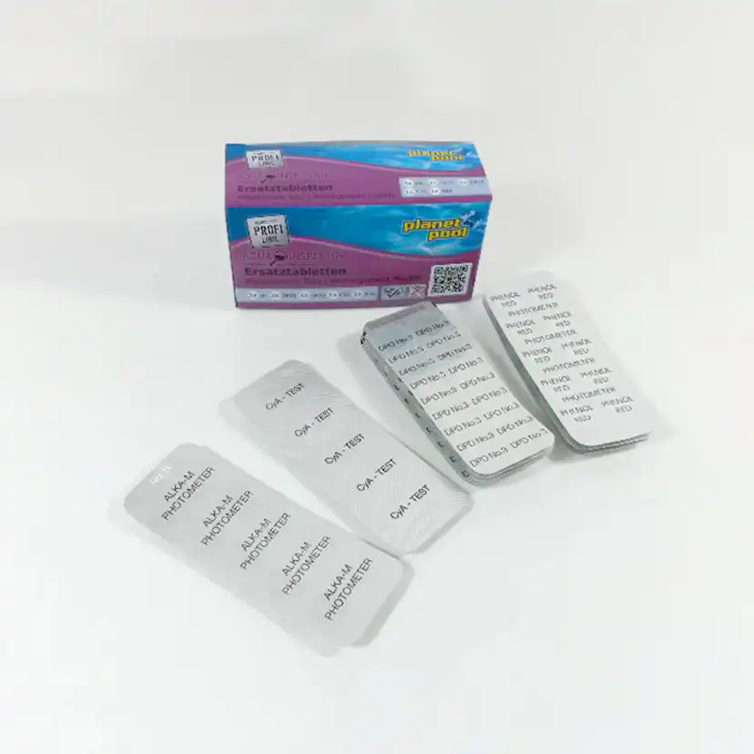 Testtabletter Planet Pool Poolkemi för Spabad