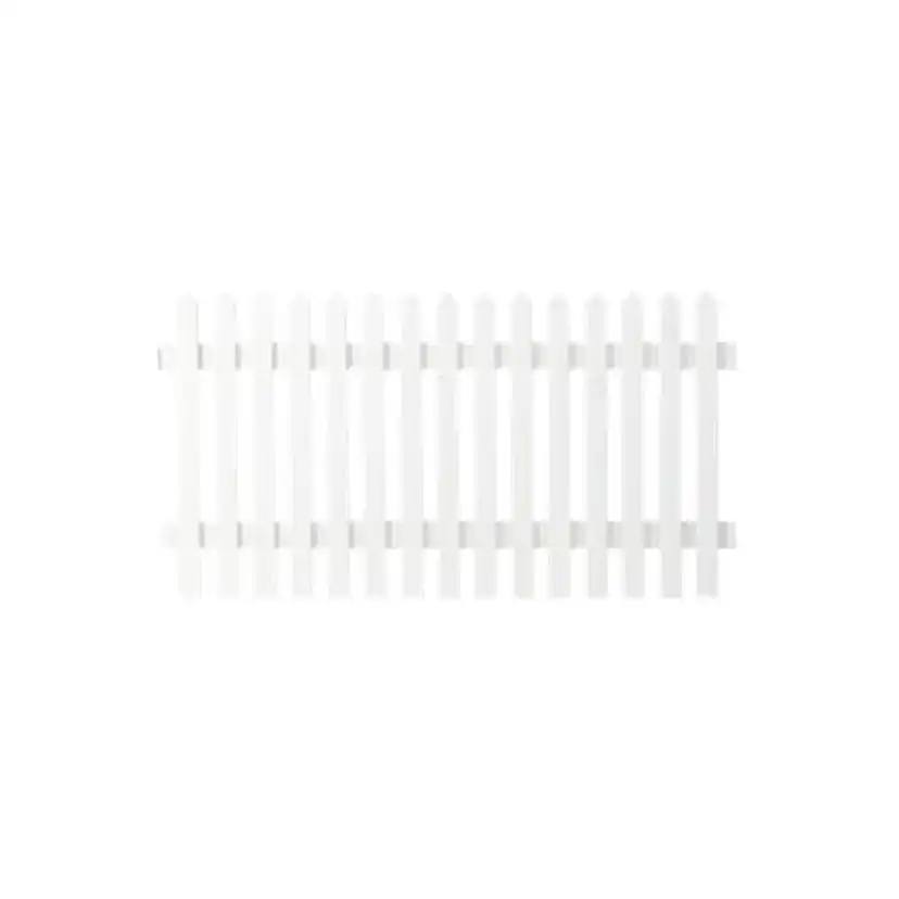 Staket PLUS Skagen Lyx 150x80 cm Vit
