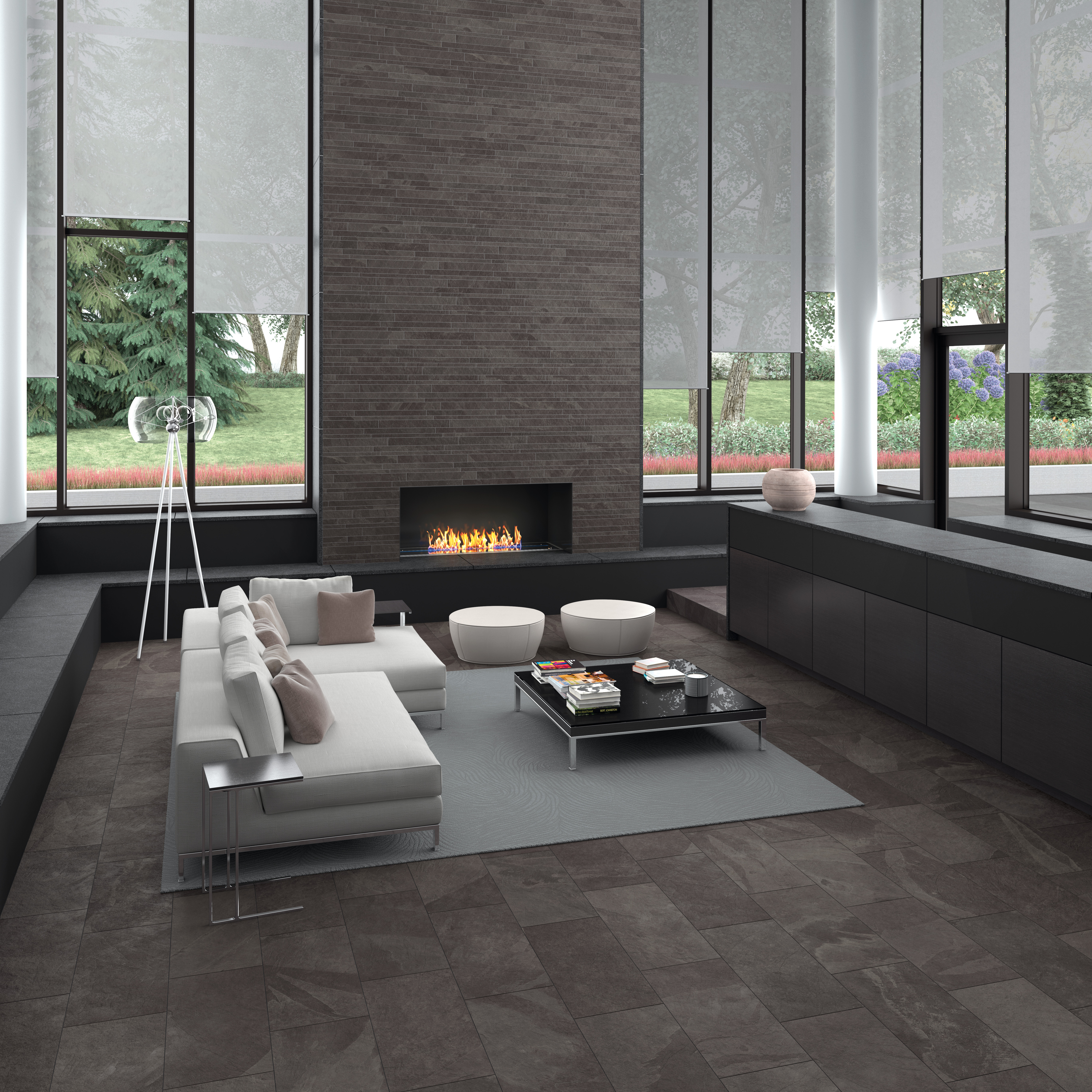 Klinker Konradssons Mustang Slate Black Svart 30x60 cm