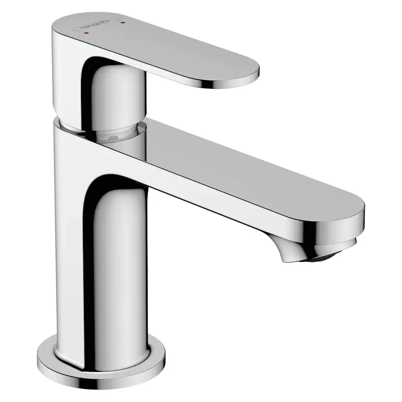 Tvättställsblandare Hansgrohe Rebris S 1-grepps 80 utan Bottenventil