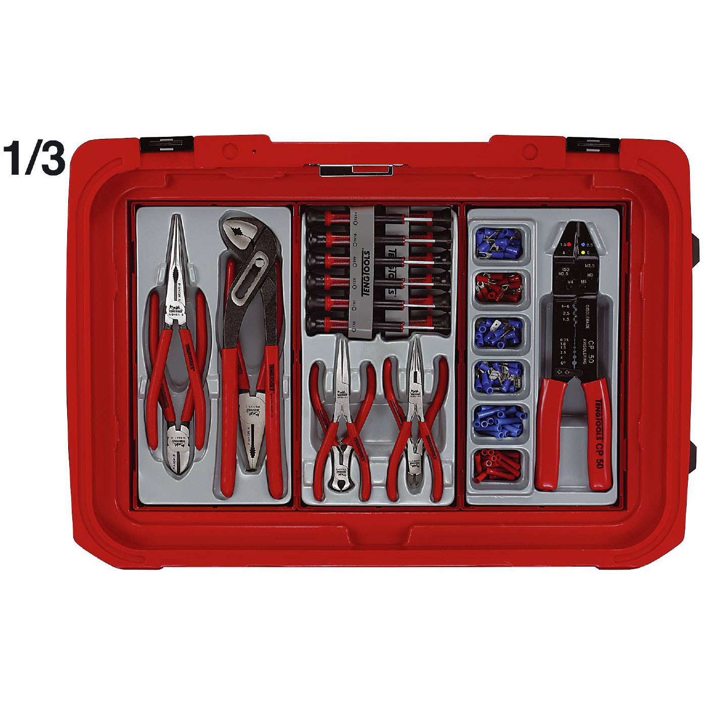 Serviceväska med verktygssats Teng Tools SC02