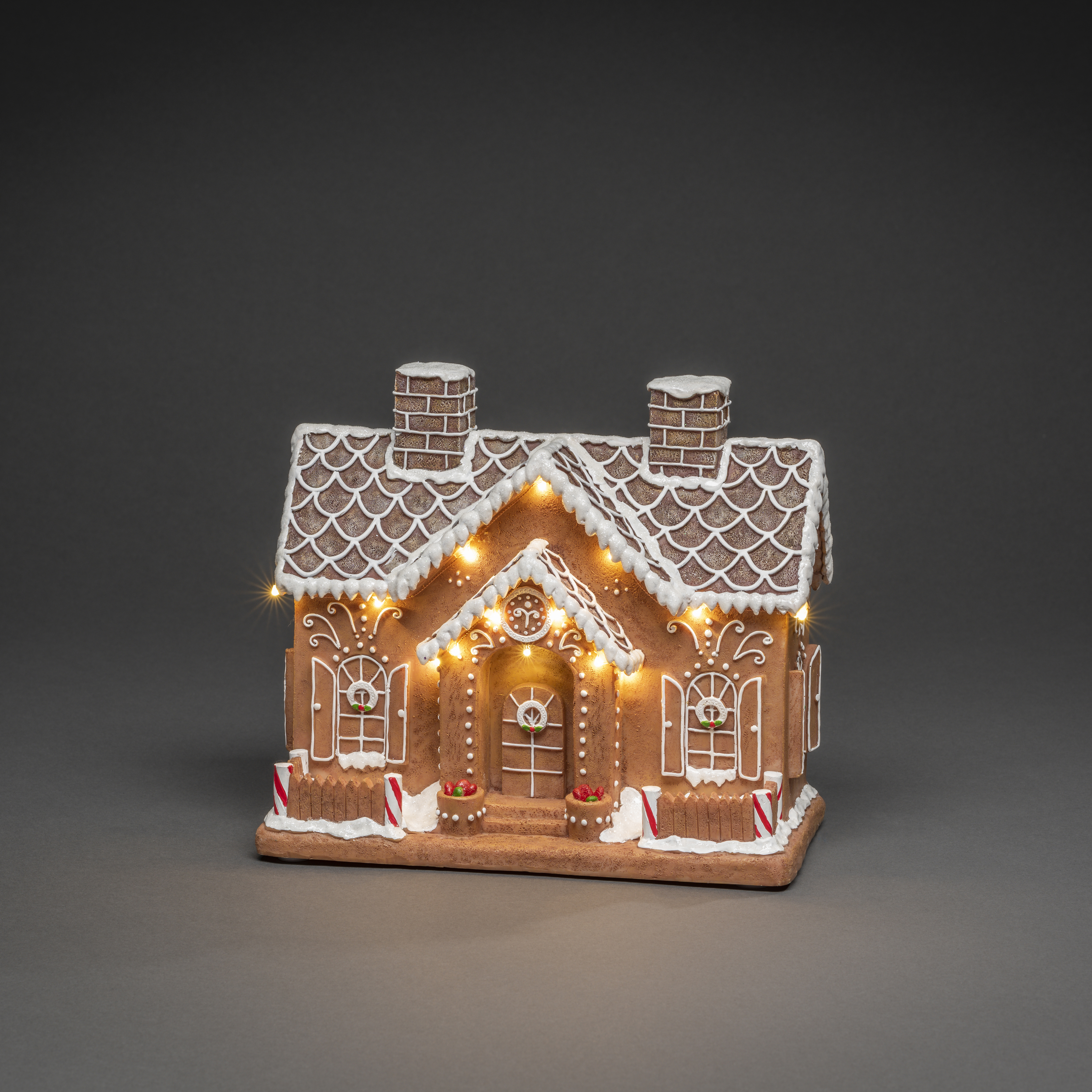 Julby Julfigur Gnosjö Konstsmide Pepparkakshus