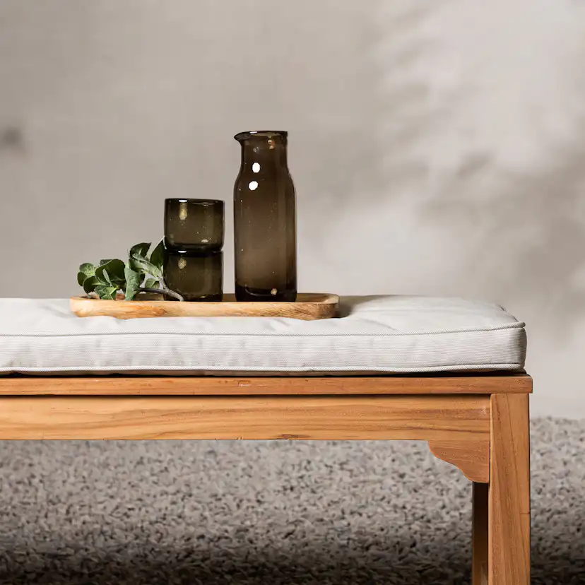 Sittdyna Venture Home Nairobi till Bänk Utomhus, Beige, 6-pack