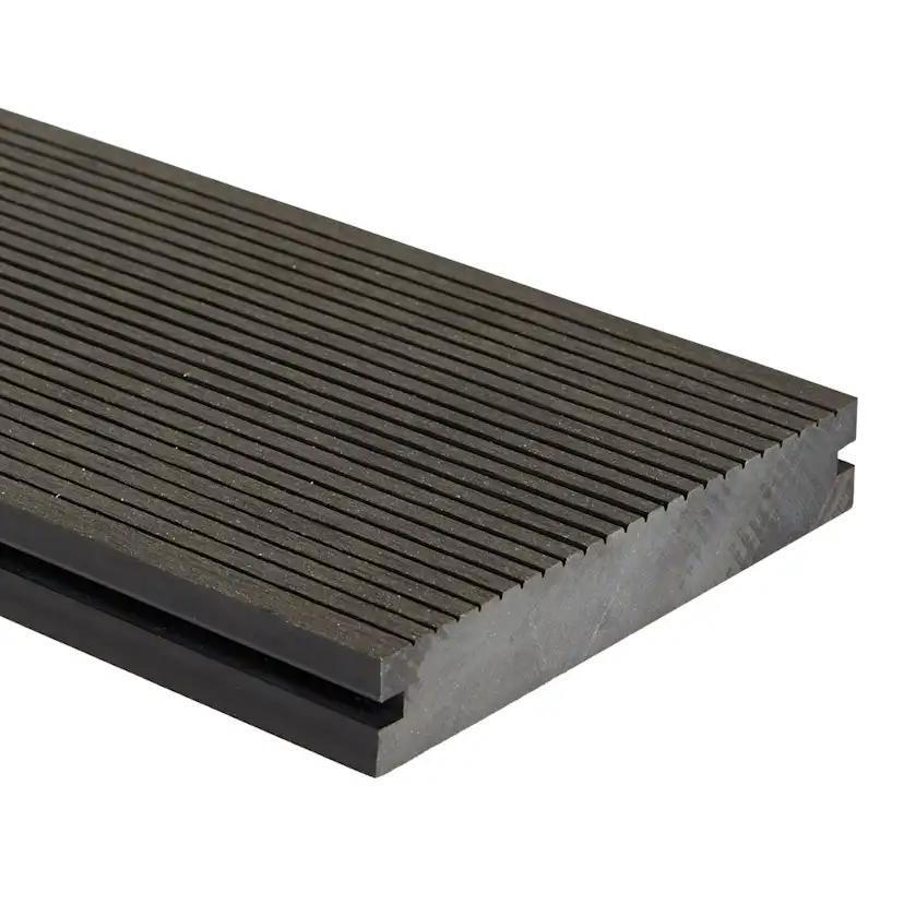 Komposittrall gop Woodlon Mörkgrå Solid 5400 mm Helpall