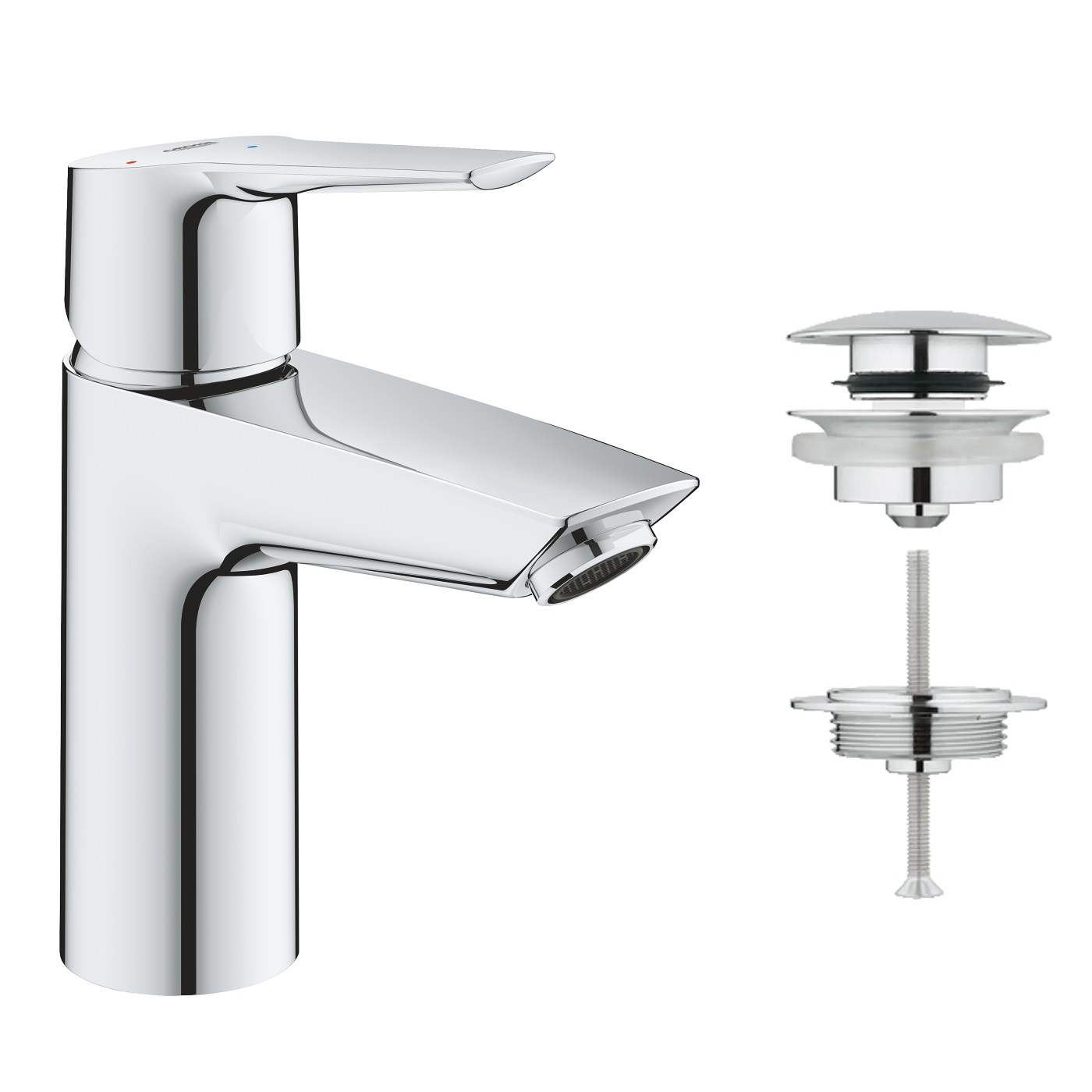 Tvättställsblandare Grohe Start 23551 med Bottenventil