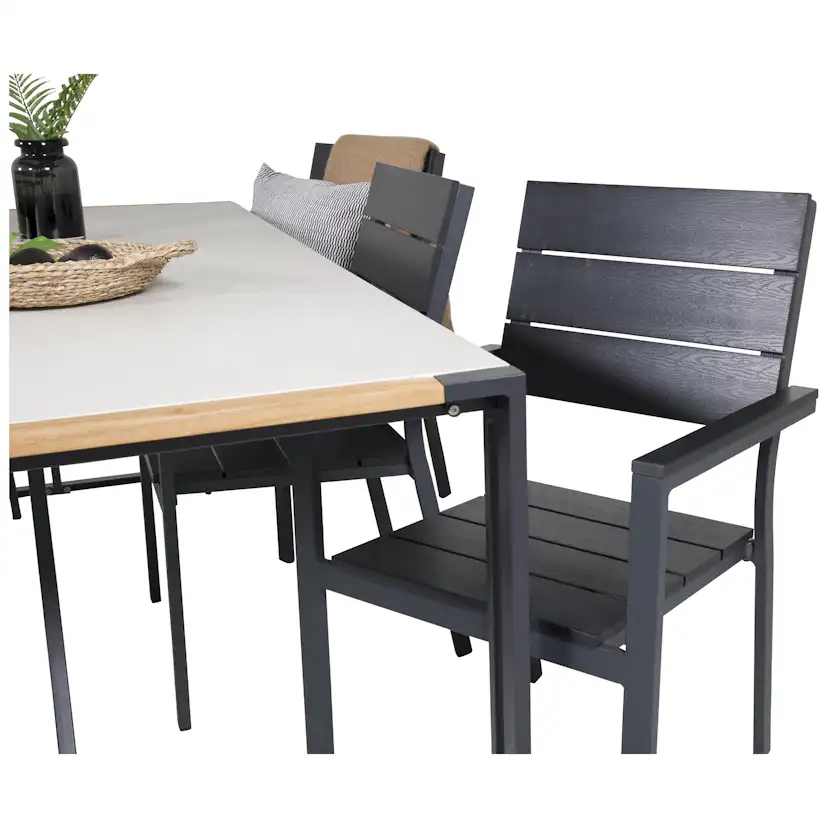 Matgrupp Venture Home Tilly 200 med 6 Lova Stolar