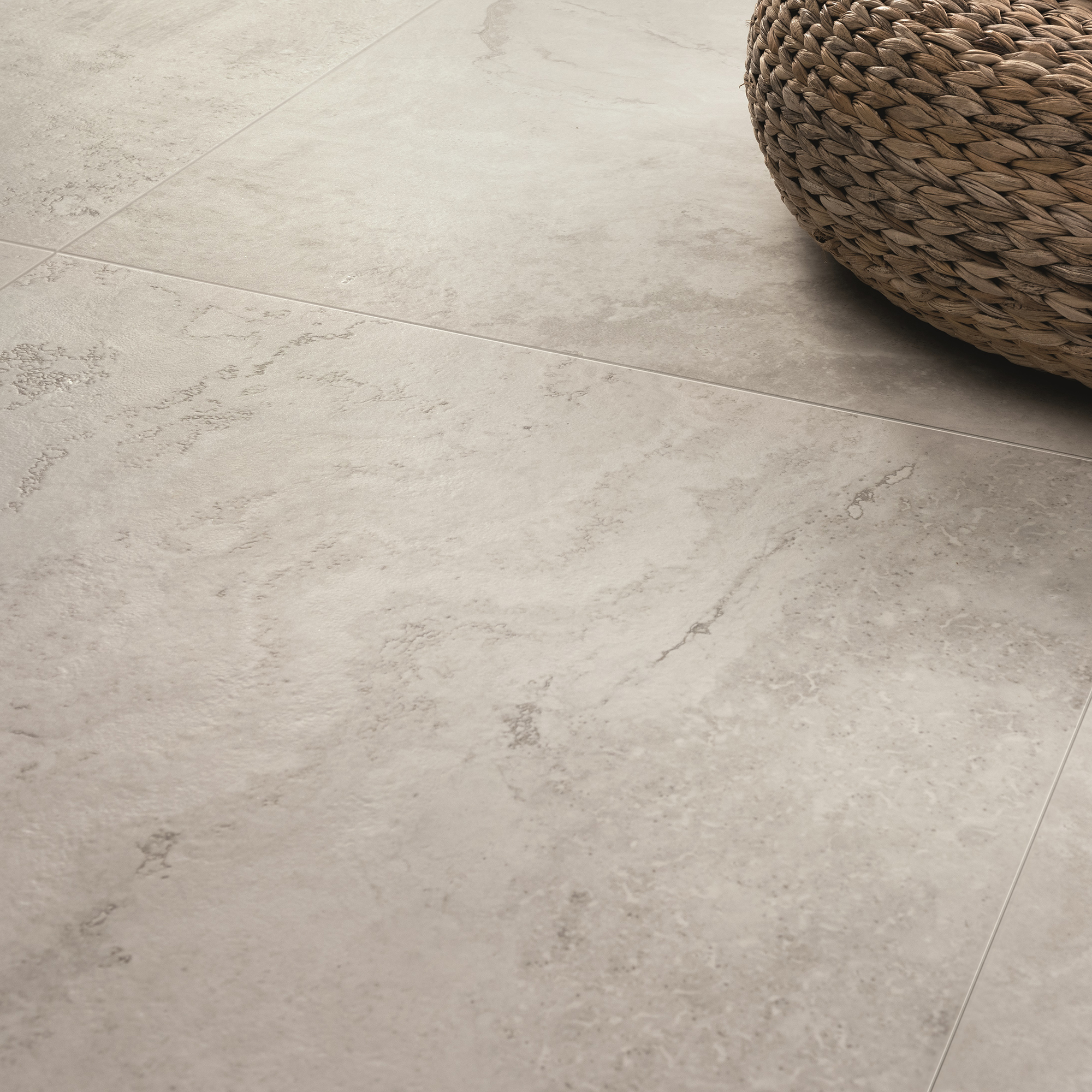 Klinker Astor Ceramiche Stream Silver Grå Grå 60x60 cm
