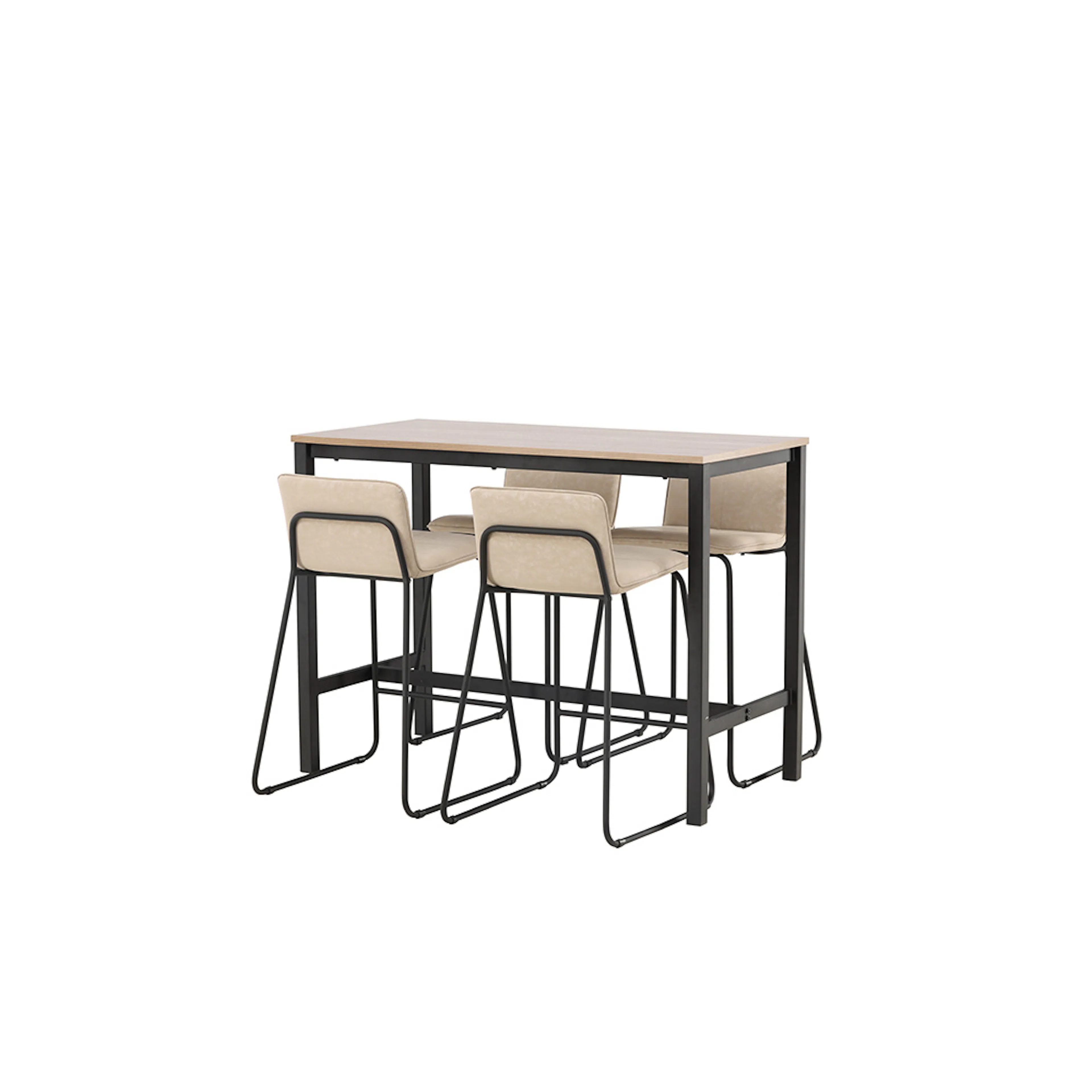 Matgrupp Venture Home Camden med 4 Bisbee Stolar