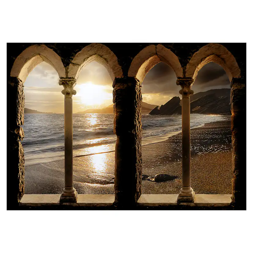 Fototapet Arkiio Castle On The Beach