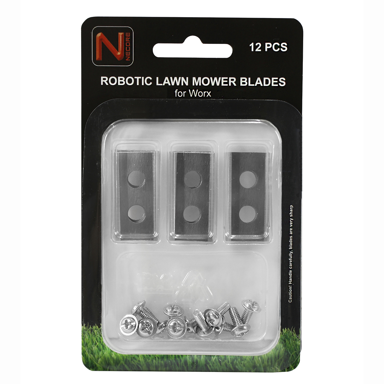 Knivblad Necore till Worx Robotgräsklippare 9-Pack