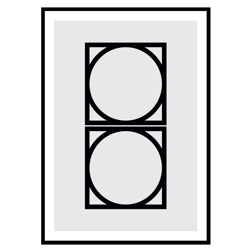 Poster Gallerix Geometric Art No1