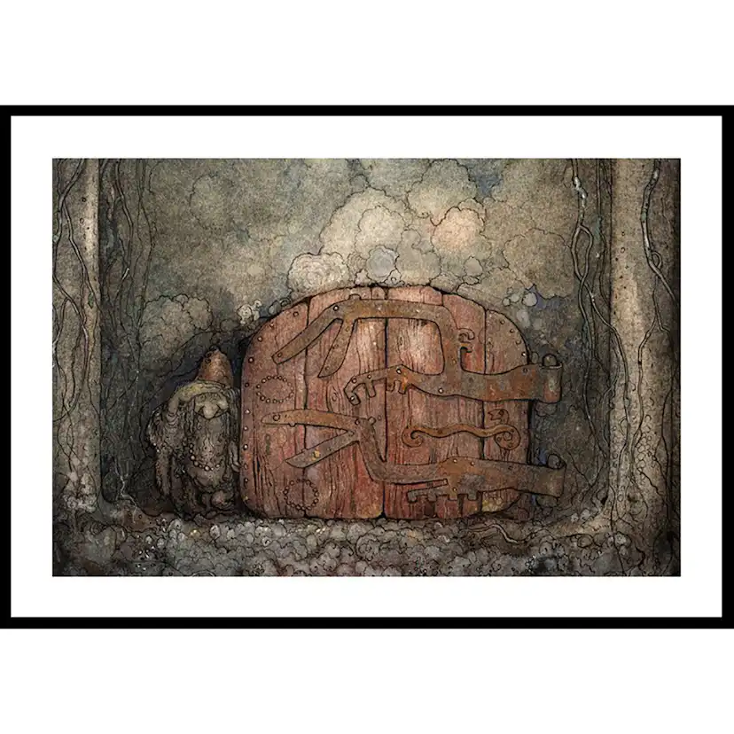 Poster Gallerix Bergaporten By John Bauer