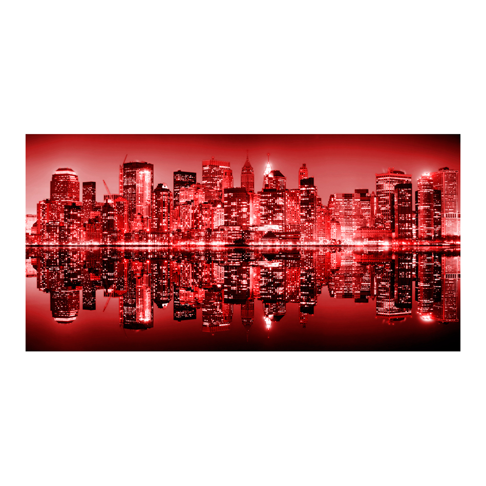 Fototapet XXL Arkiio Redhot NYC 550x270 cm