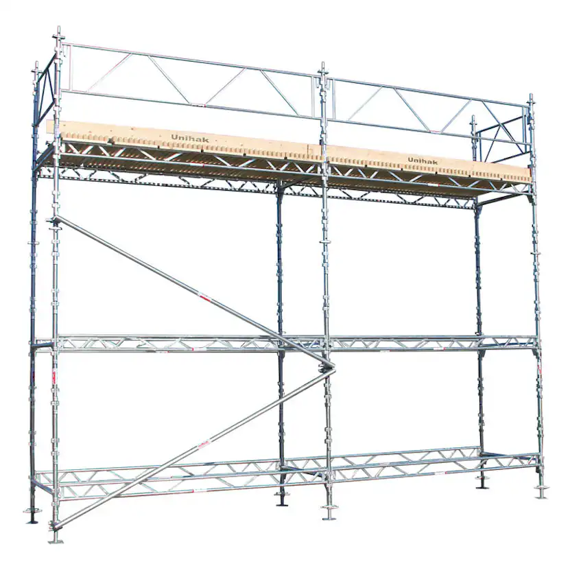 Ställning Komplett Unihak Bredd 6 m, Djup 1,4 m