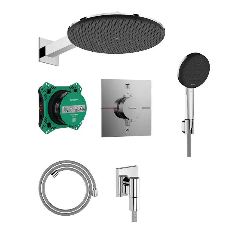 Takduschset Hansgrohe Raindance Alive S 300 1jet för Inbyggnad