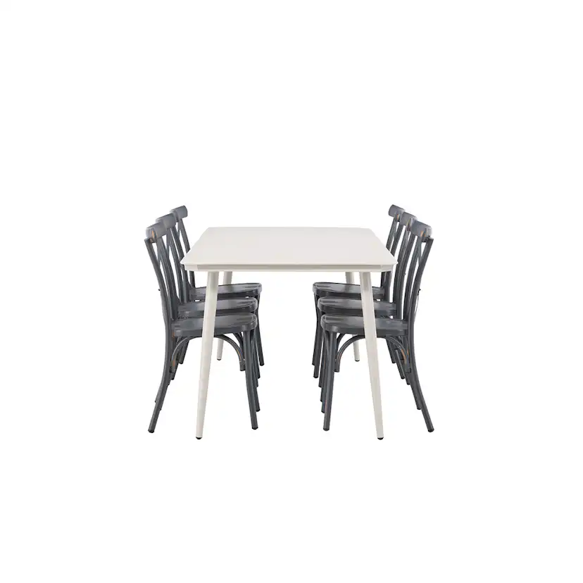 Matgrupp Venture Home Lina Bord med 6 Tablas Stolar