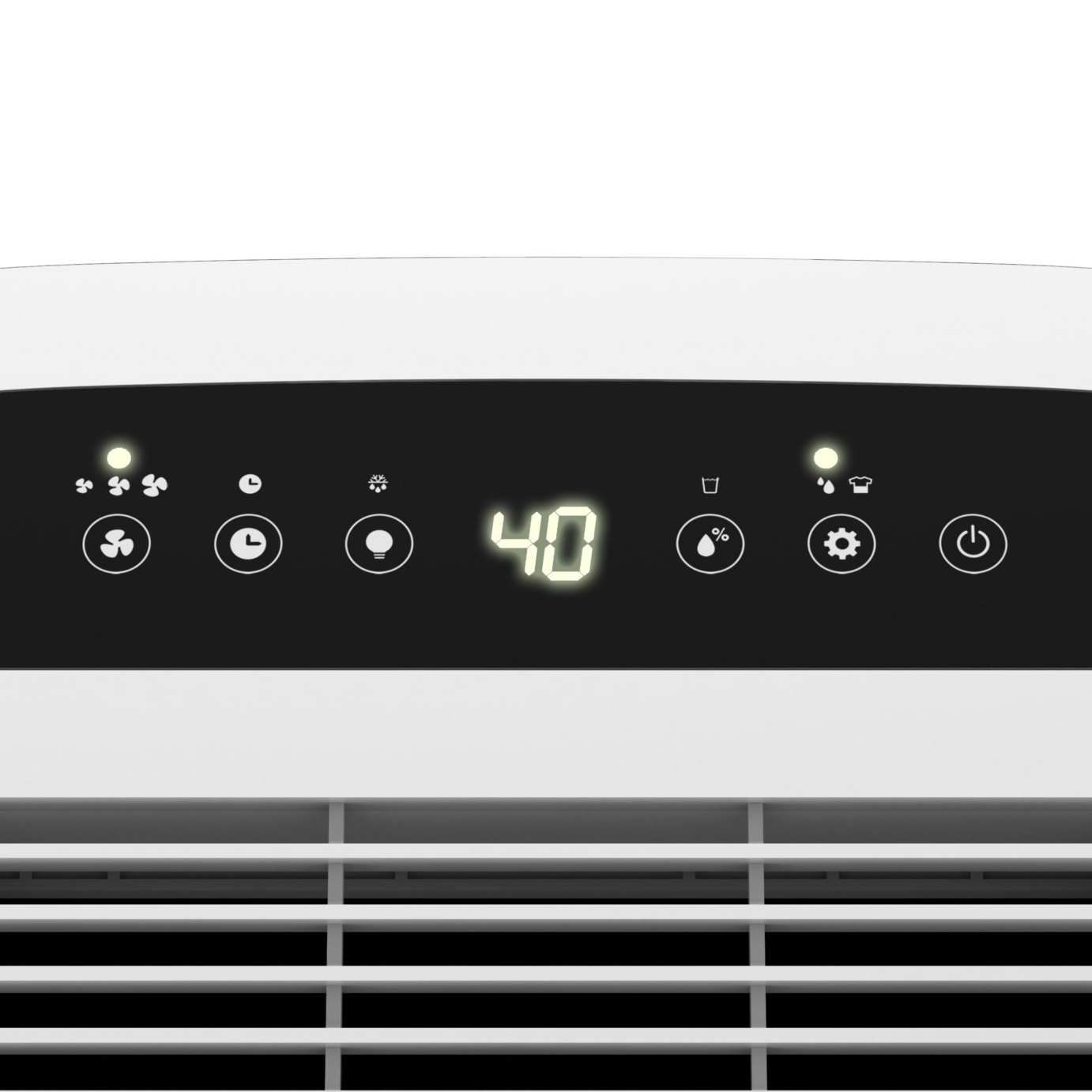 Luftavfuktare Olimpia Splendid Aquaria 14P med Timerfunktion & Hjul