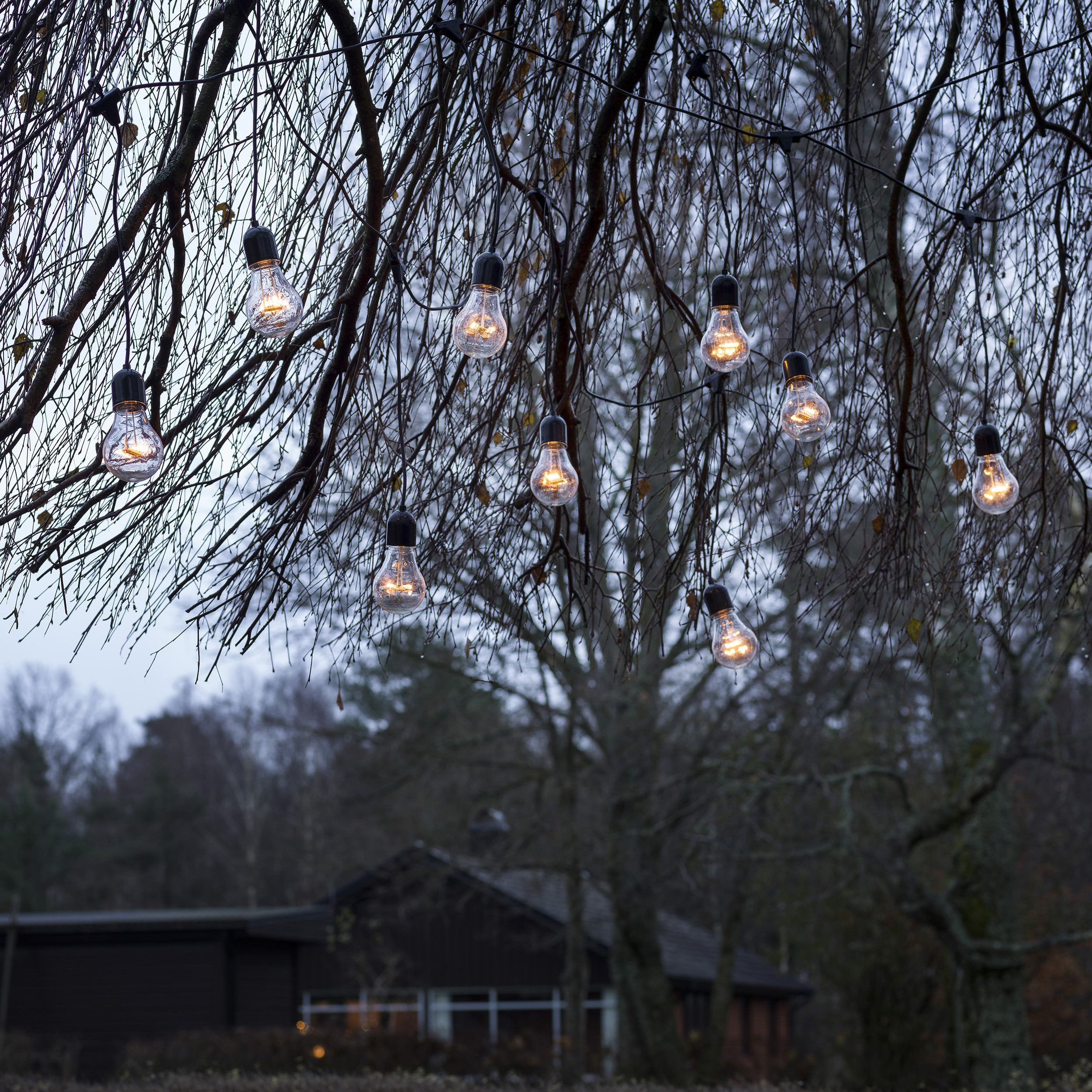 Istappsslinga 10 lampor LED Längd: 4,5 m