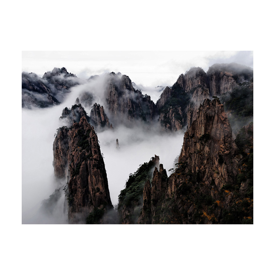 Fototapet Arkiio Hav Av Moln I Huangshan Mountain, Kina