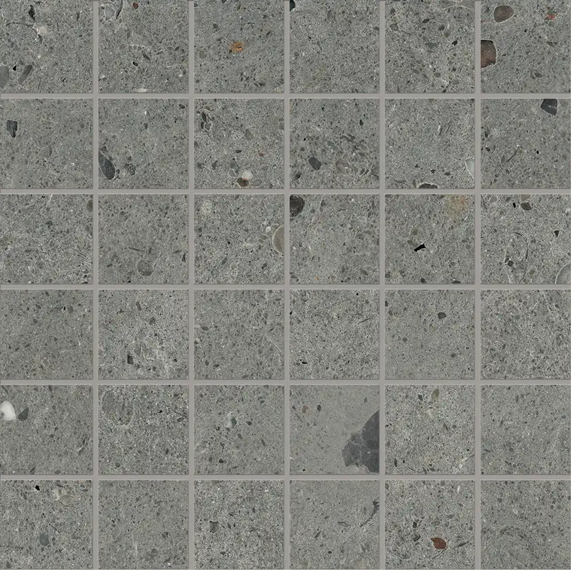 Mosaik Lhådös Slite antracite mosaik 5x5 cm