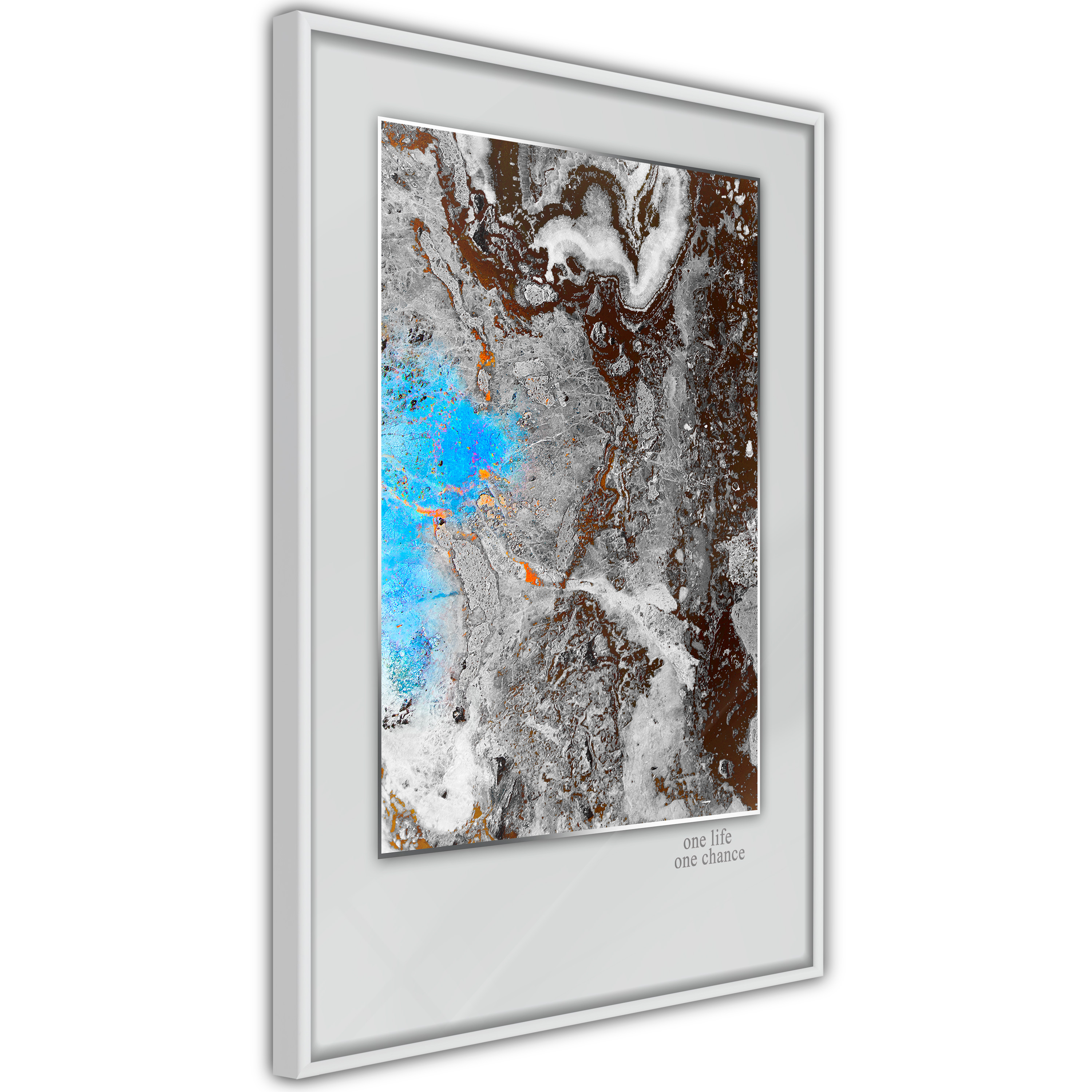 Poster Artgeist Affisch One Life - One Chance