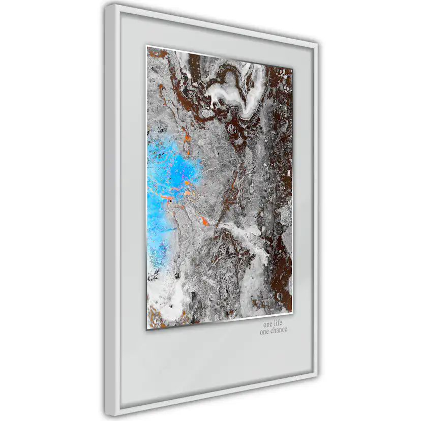 Poster Artgeist Affisch One Life - One Chance