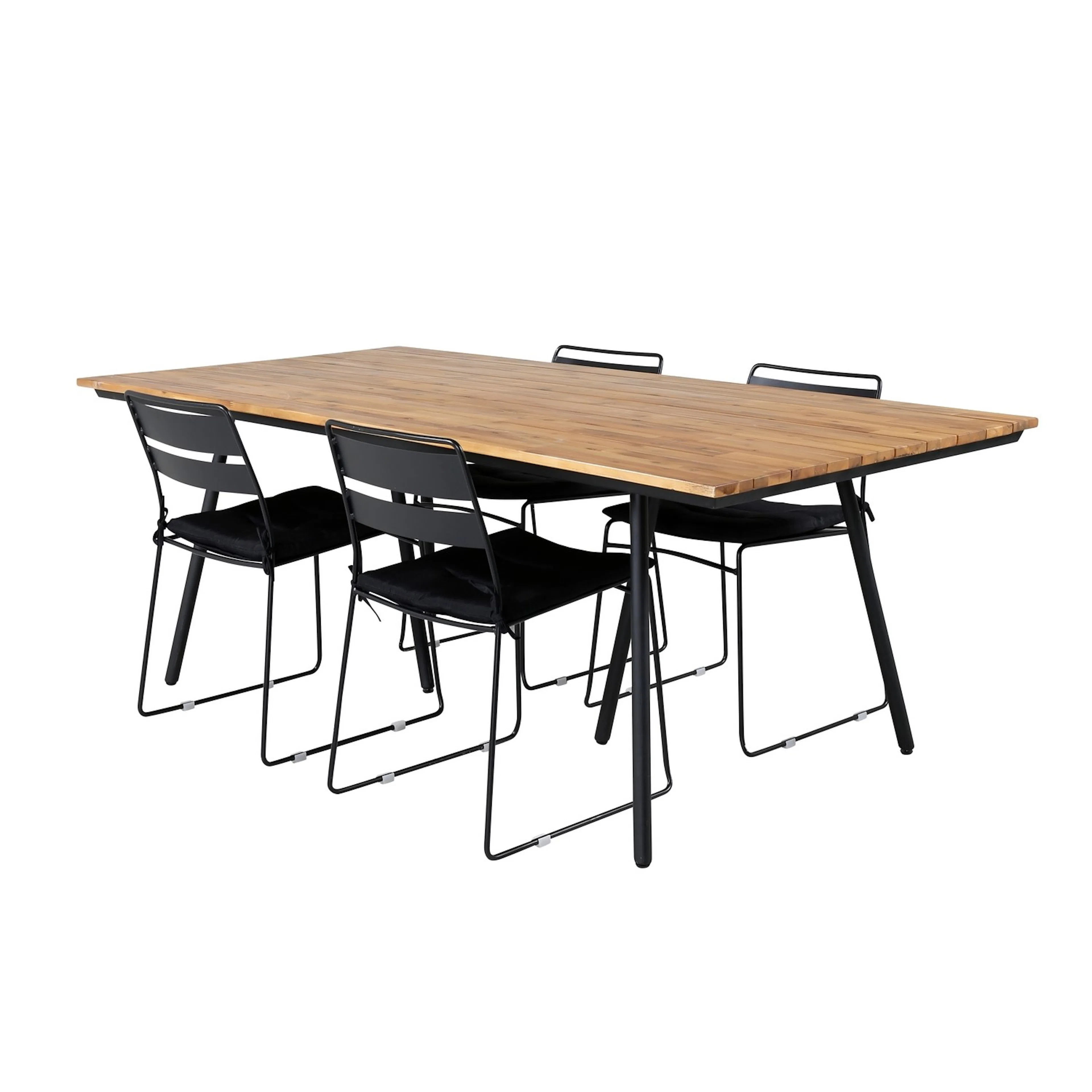 Matgrupp Venture Home Chane med 4 Legi Matstolar