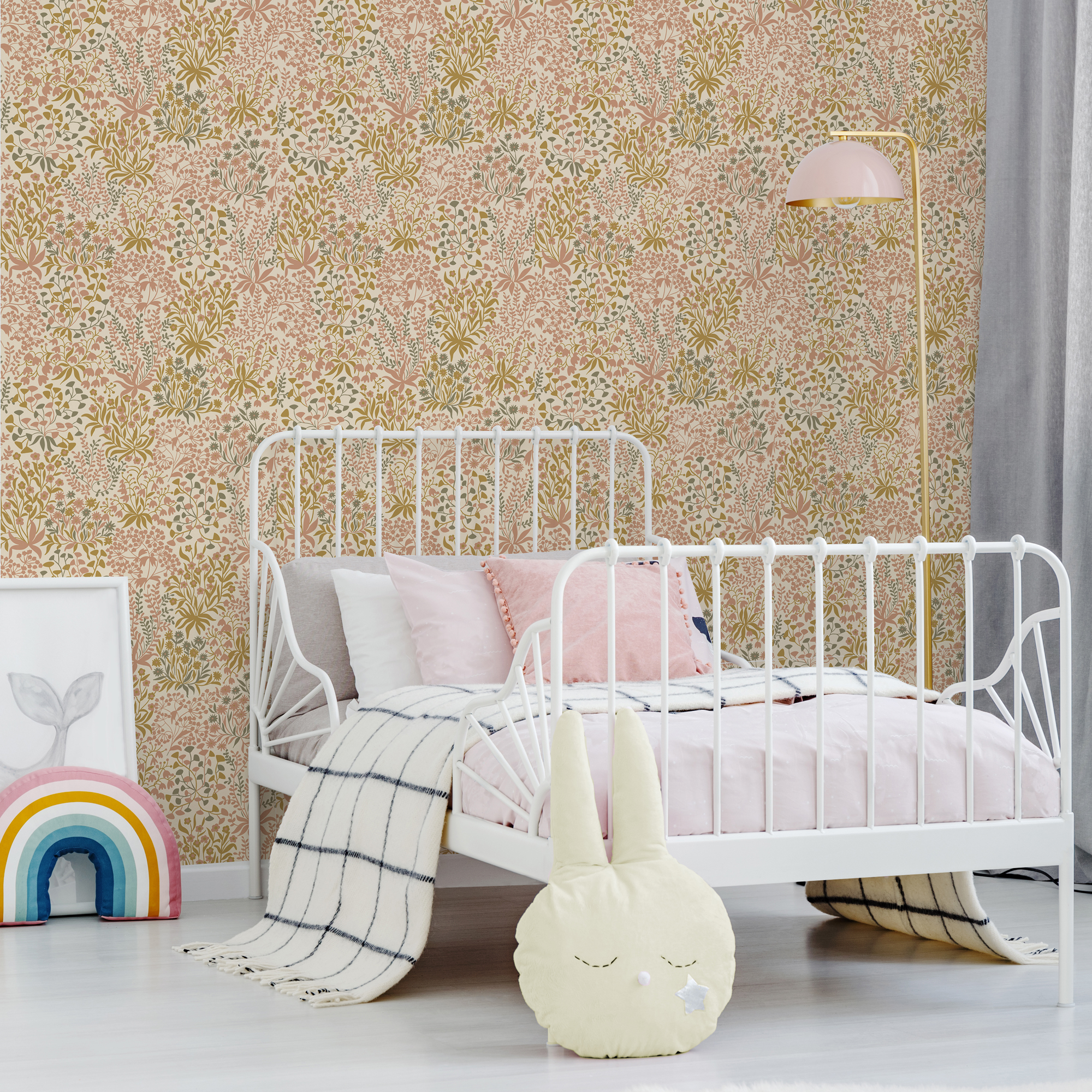 Tapet Superfresco Easy Melis Soft 120970 EasyUp, Mönstrad Rosa