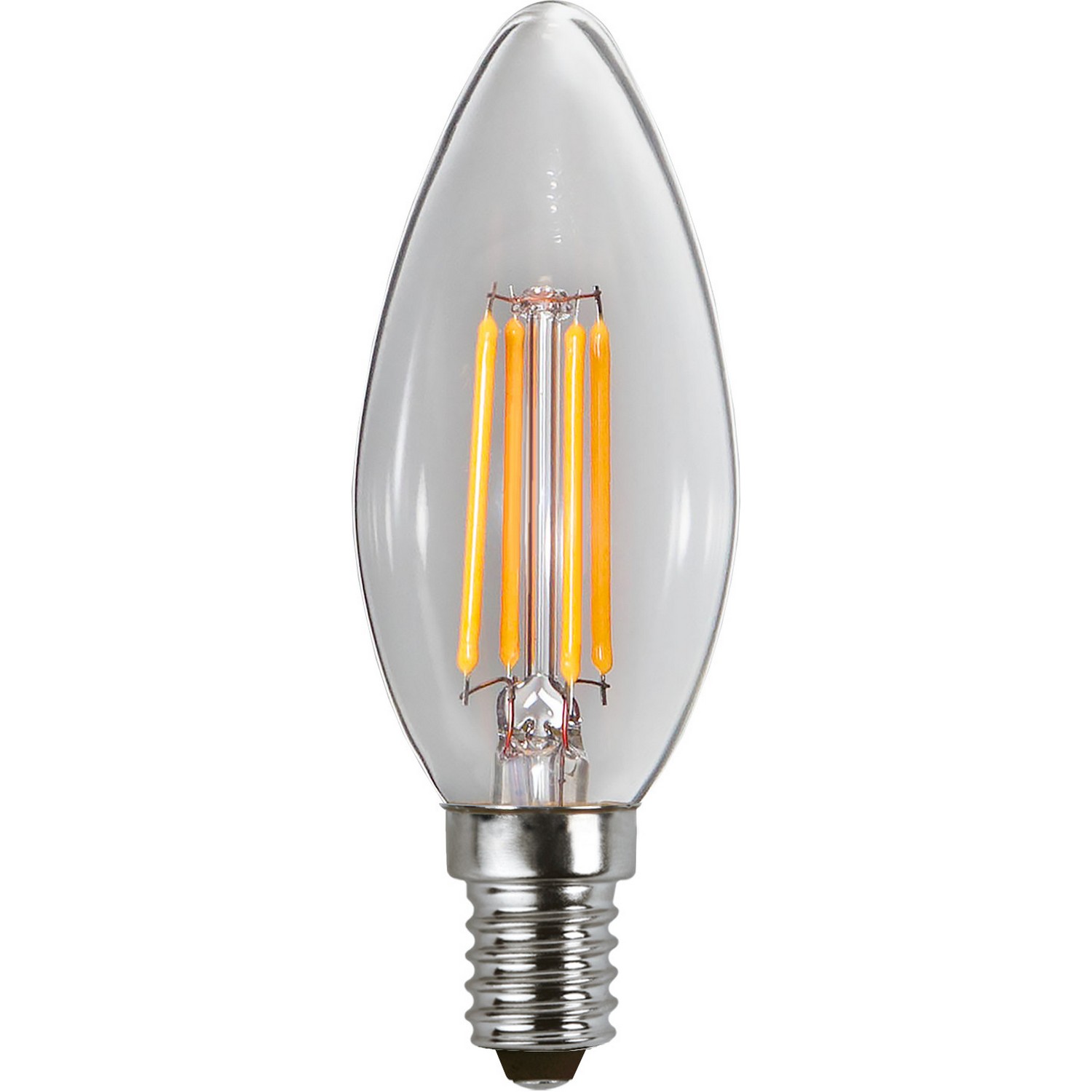 LED-lampa Star Trading E14 C35 Clear 3-step memory