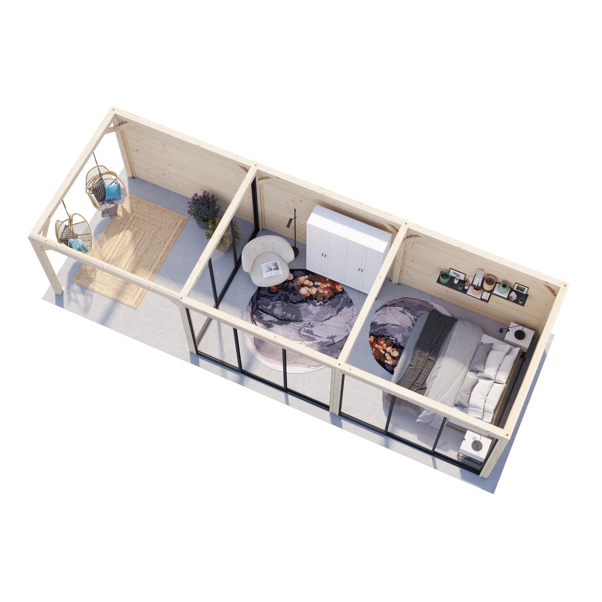 Uterum Palmako Lenna 24,9 m2 Set 417 Slide