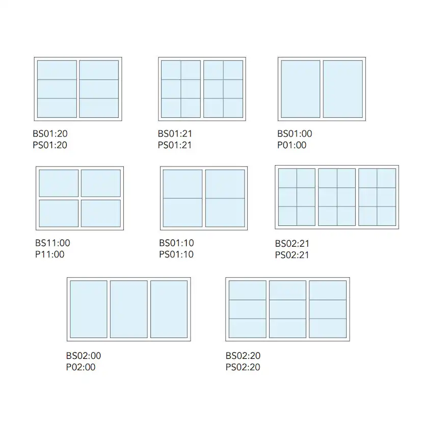 Bågpost Sunnerbo Fönster 63 mm Vit Aluminium