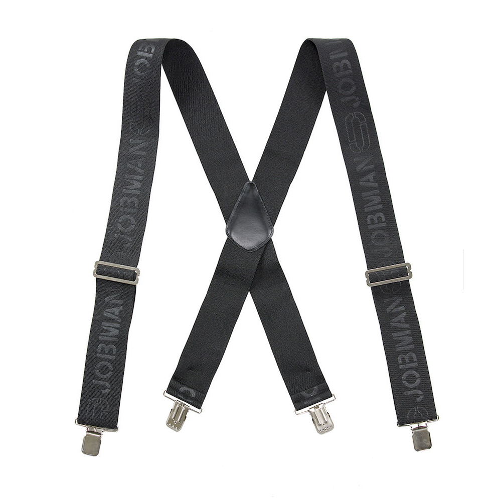 Hängslen Jobman Svart One Size