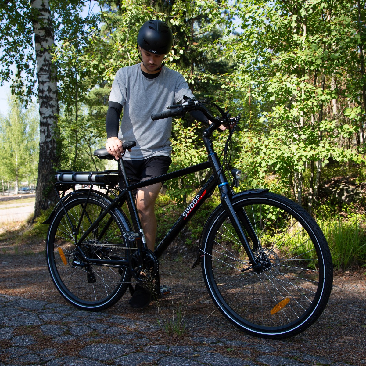 Elcykel Swoop City, herr 28"