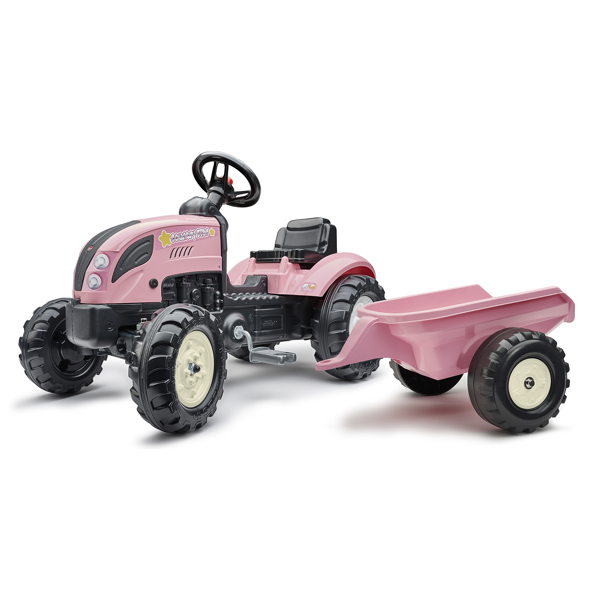 Trampbil Falk Traktor med Släp