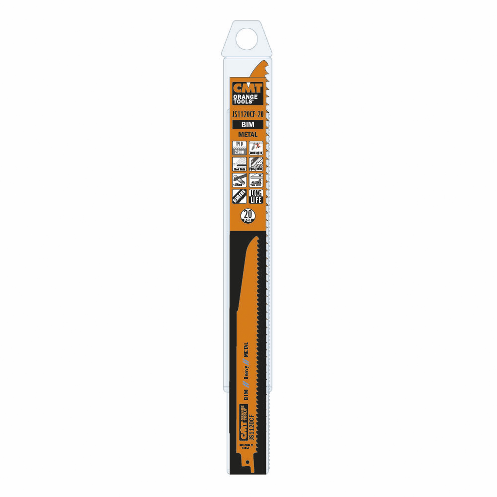Tigersågblad CMT Orange Tools Metall BIM Heavy 225 mm