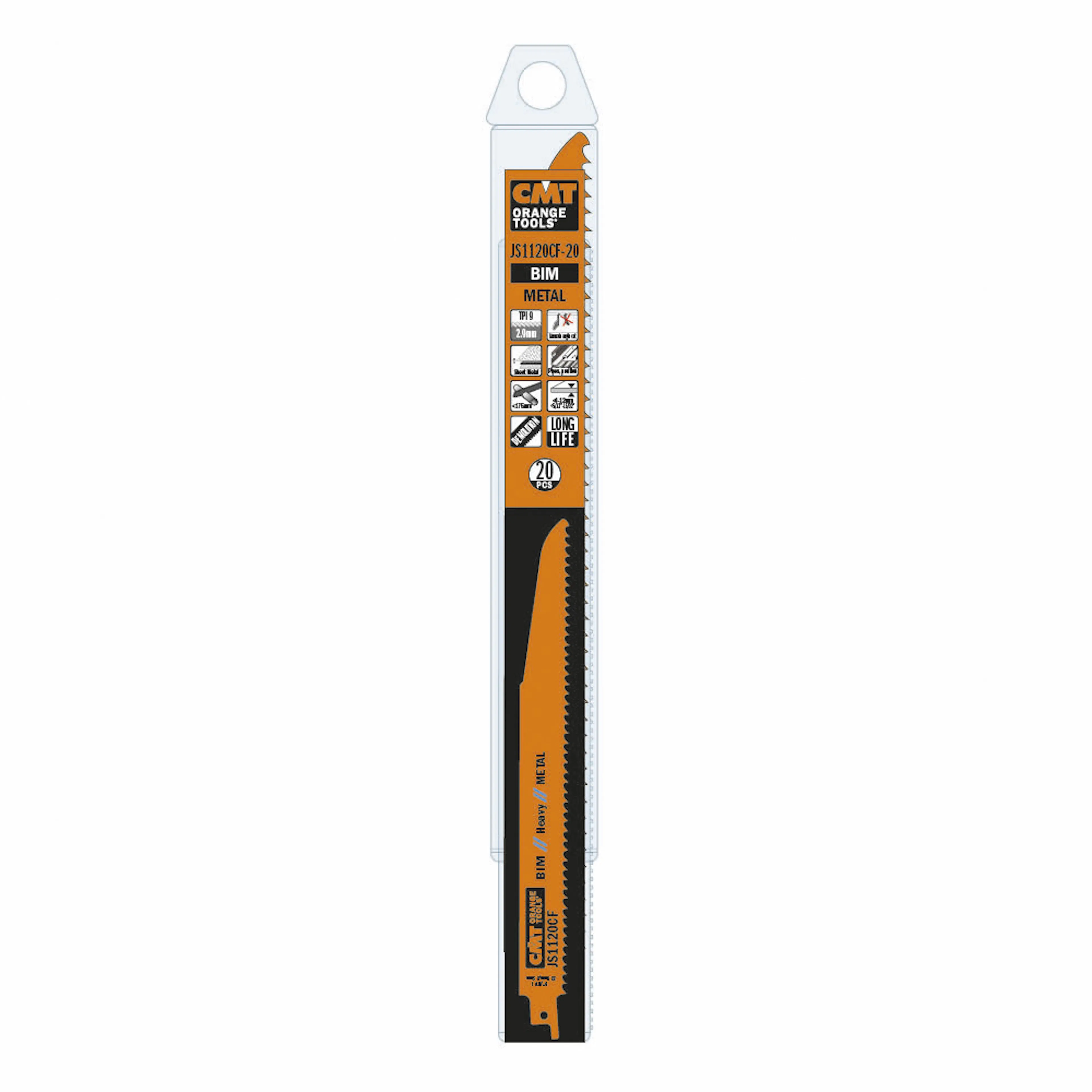 Tigersågblad CMT Orange Tools Metall BIM Heavy 225 mm