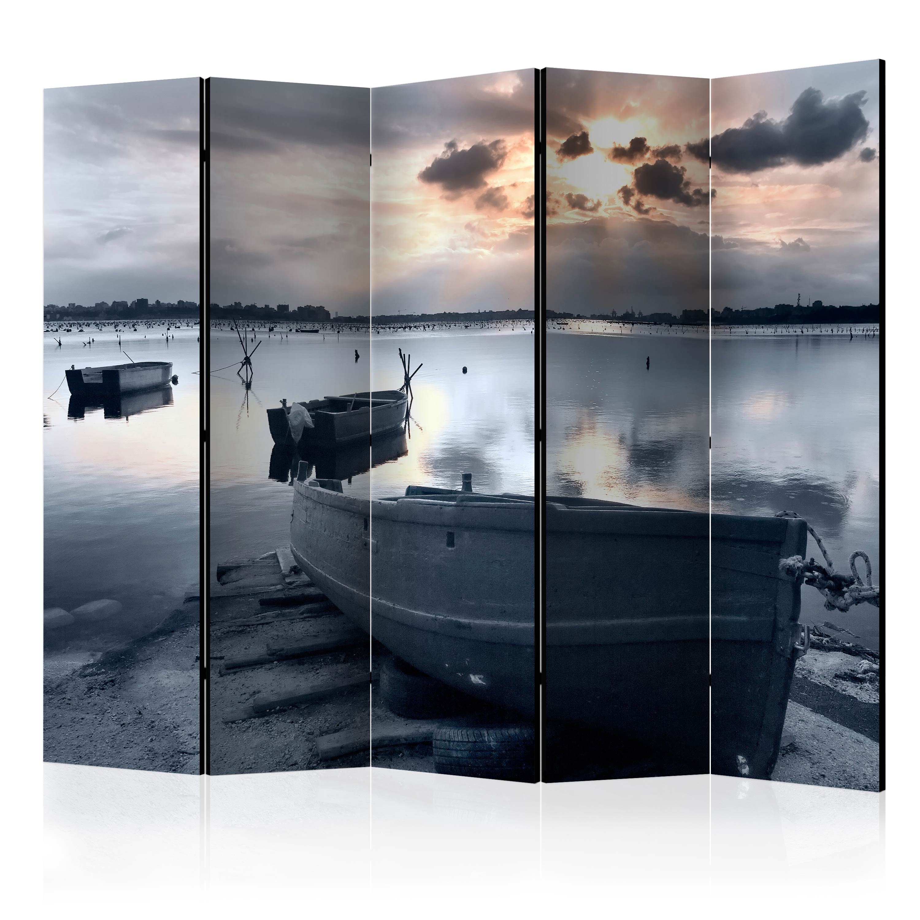 Rumsavdelare Arkiio Little Port Boats II 225x172 cm